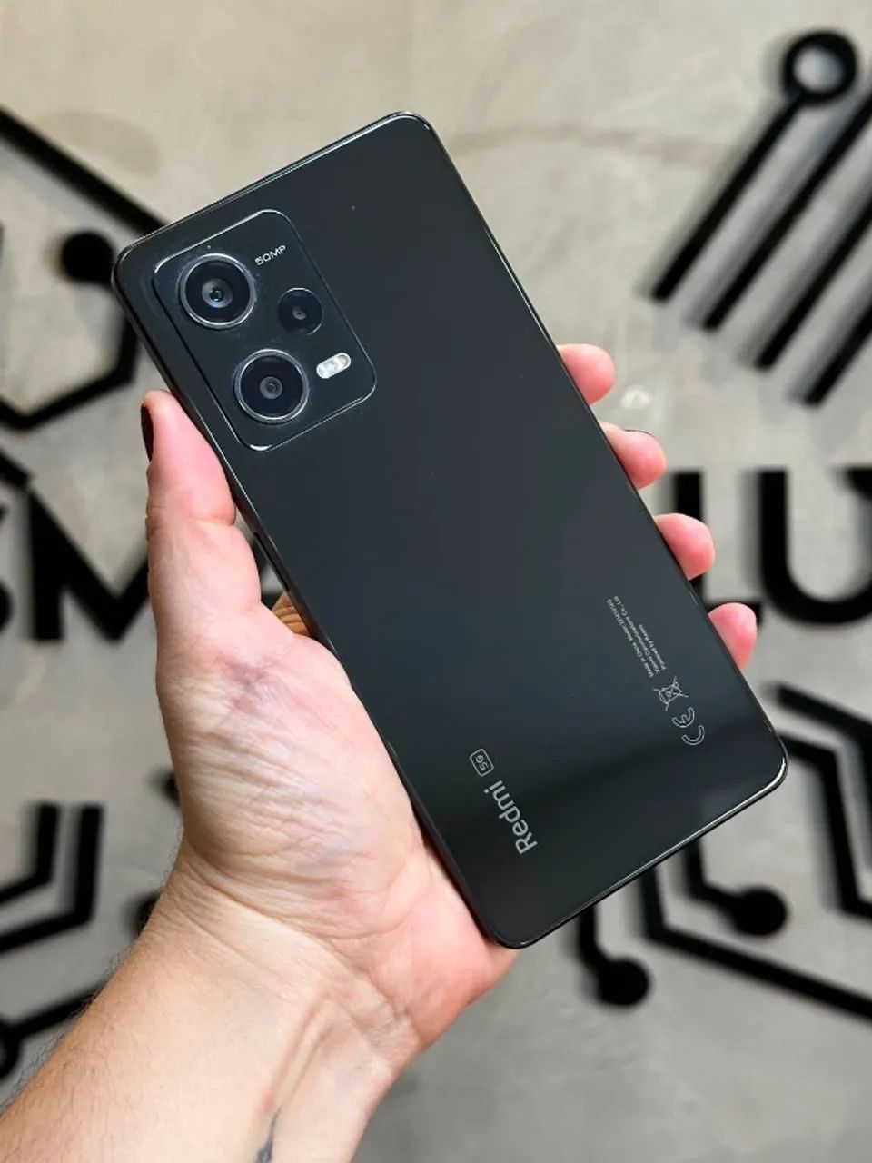 Redmi Note 12 Pro 5g Preto 128/8RAM (Nota e 3 meses de garantia)
