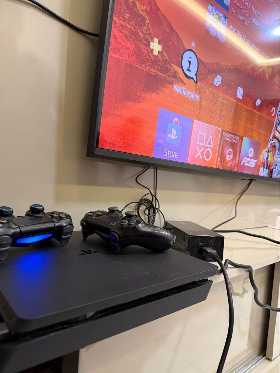 Ps4 slim - 1Tb - Vários jogos  - Foto 4