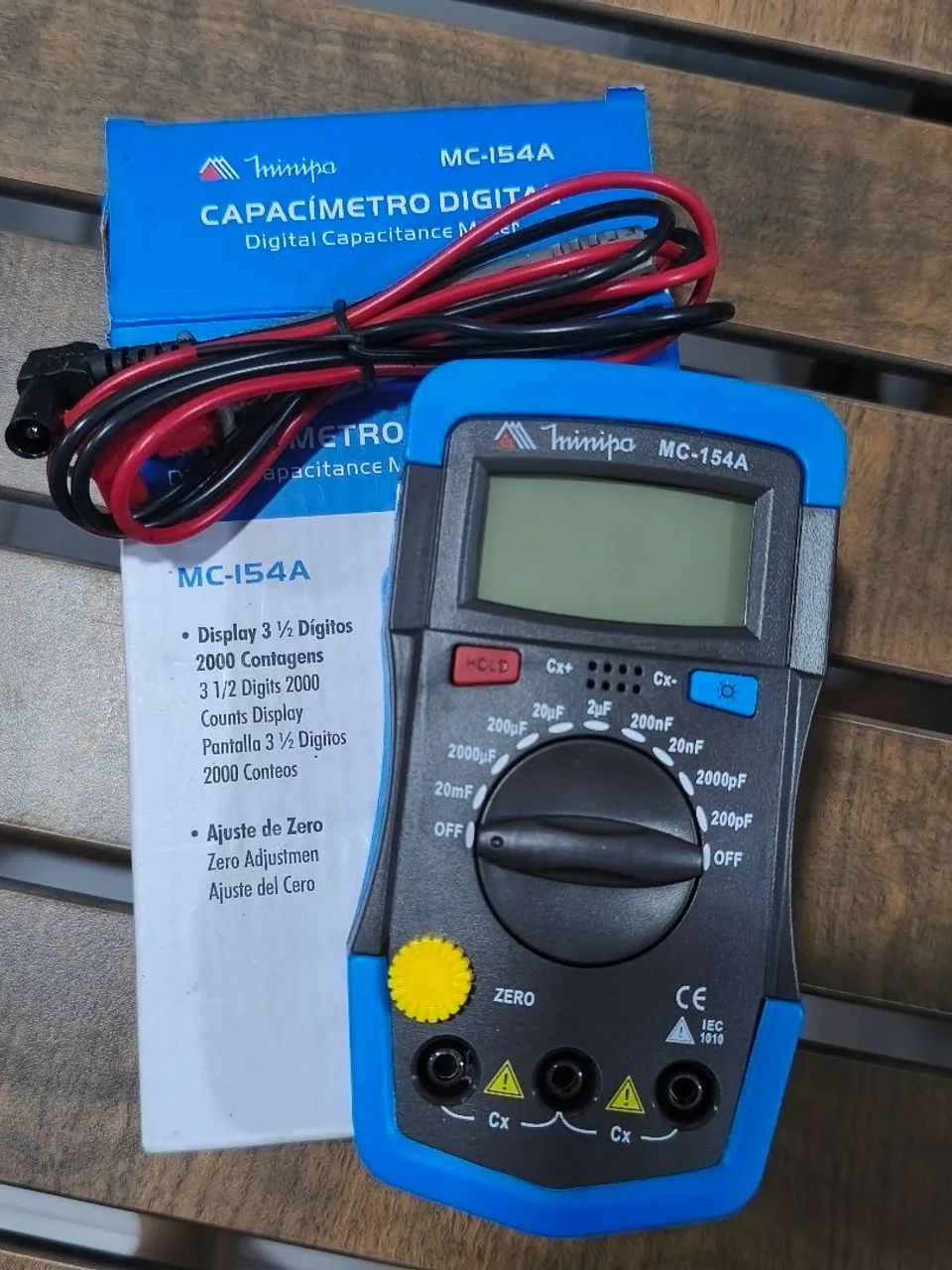 Vendo Capacímetro Minipa MC-154A
