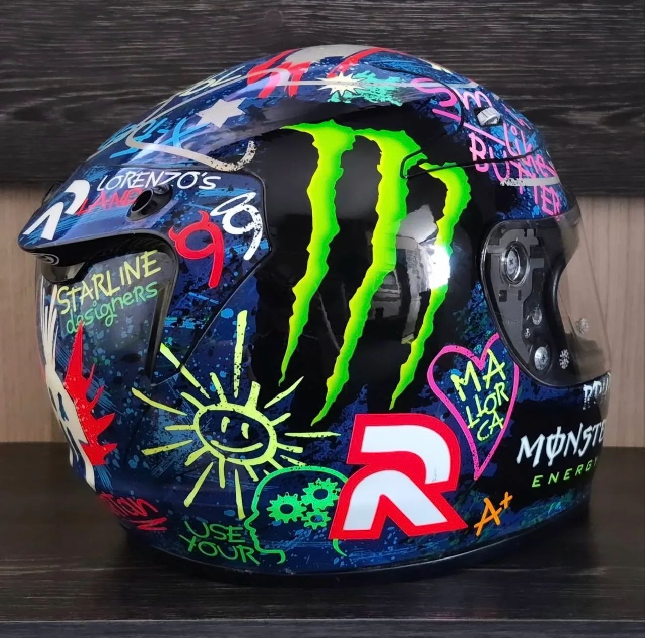 Capacete Hjc Rpha 10 Lorenzo - Foto 7
