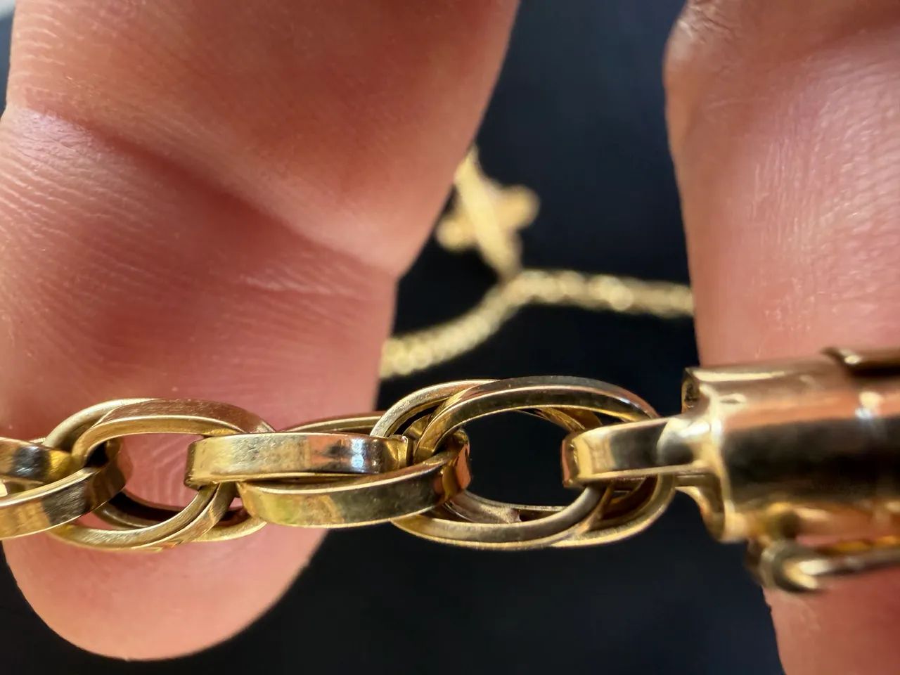 Cordão ouro 18k MARAVILHOSO  - Foto 3