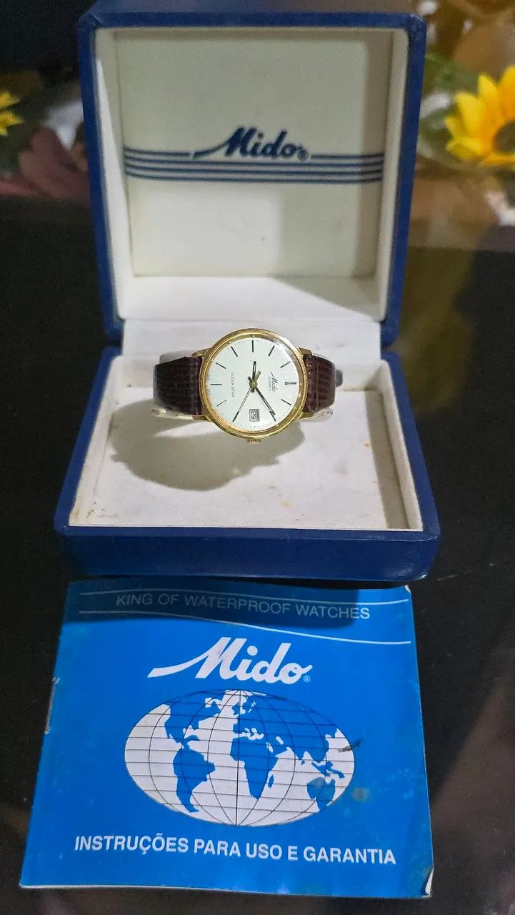 Relógio feminino vintage Mido Ocean Star  - Foto 2