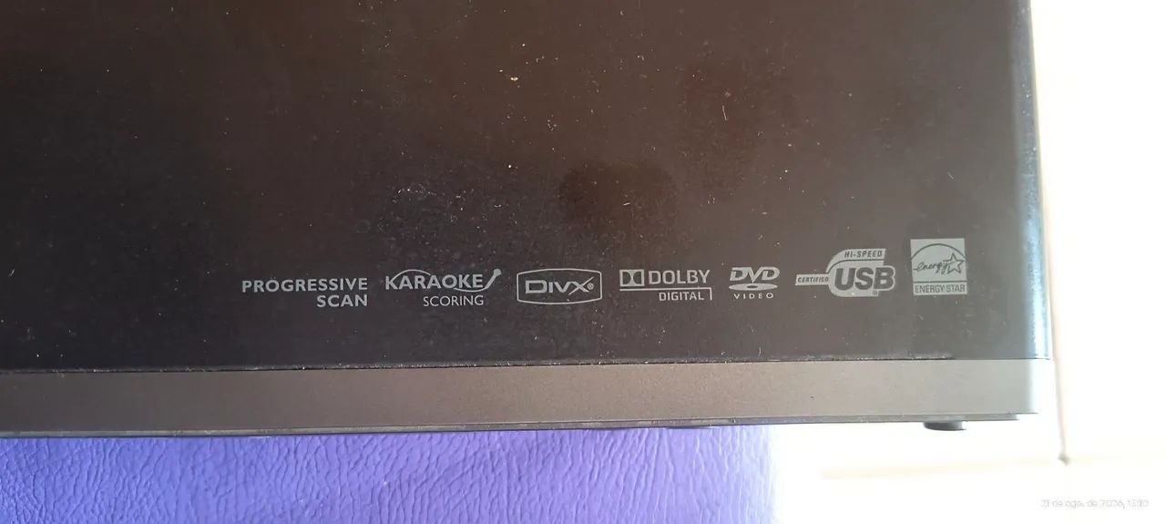 DVD Philips divx, USB , karaoke funcionando  - Foto 3
