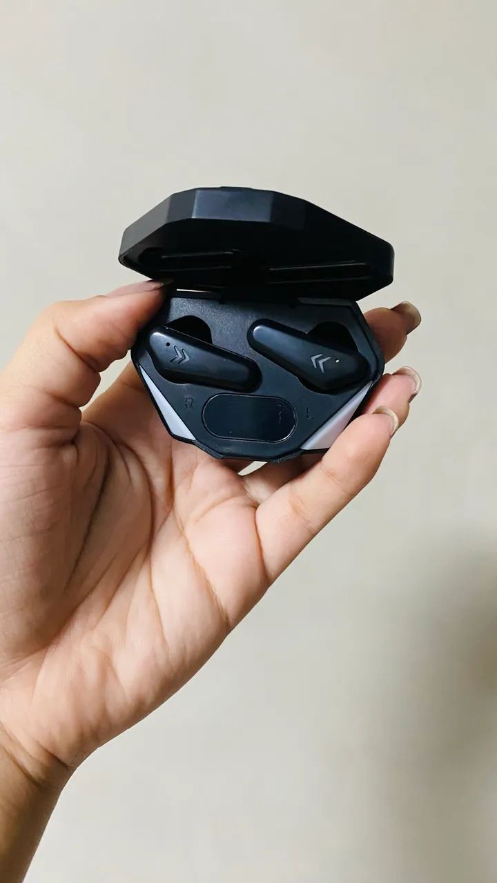 Fone Bluetooth Gamer TWS Sem Fio com LED e Display Digital - Foto 3