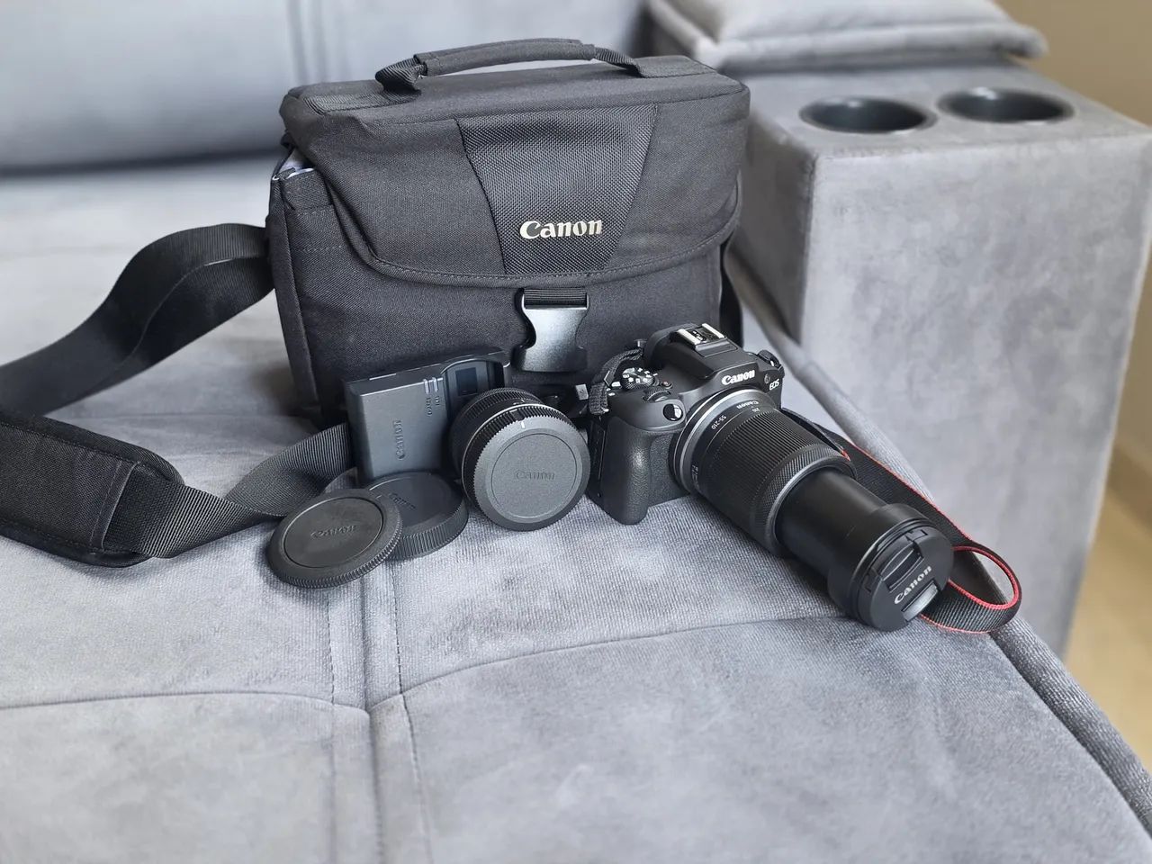 Câmera cânon EOS R100 + kit câmeras  - Foto 4