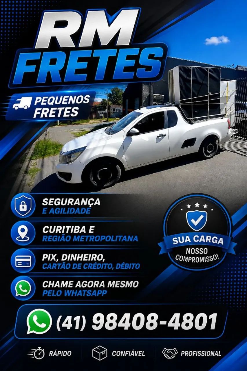 Frete pequeno rápido RM
