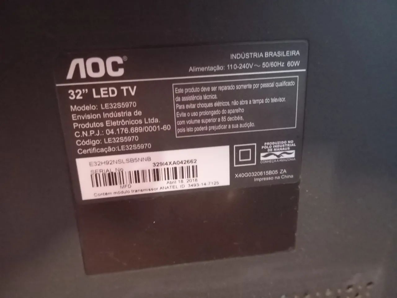 32 AOC Roku tv - Foto 2
