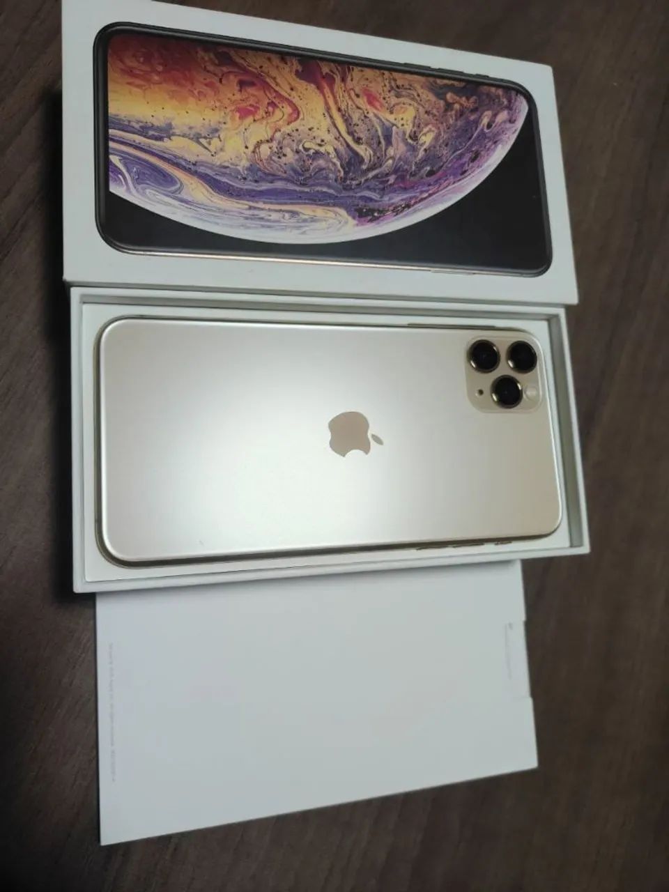 ? iPhone 11 Pro Max 5G 256GB Gold - RARIDADE! ? - Foto 2