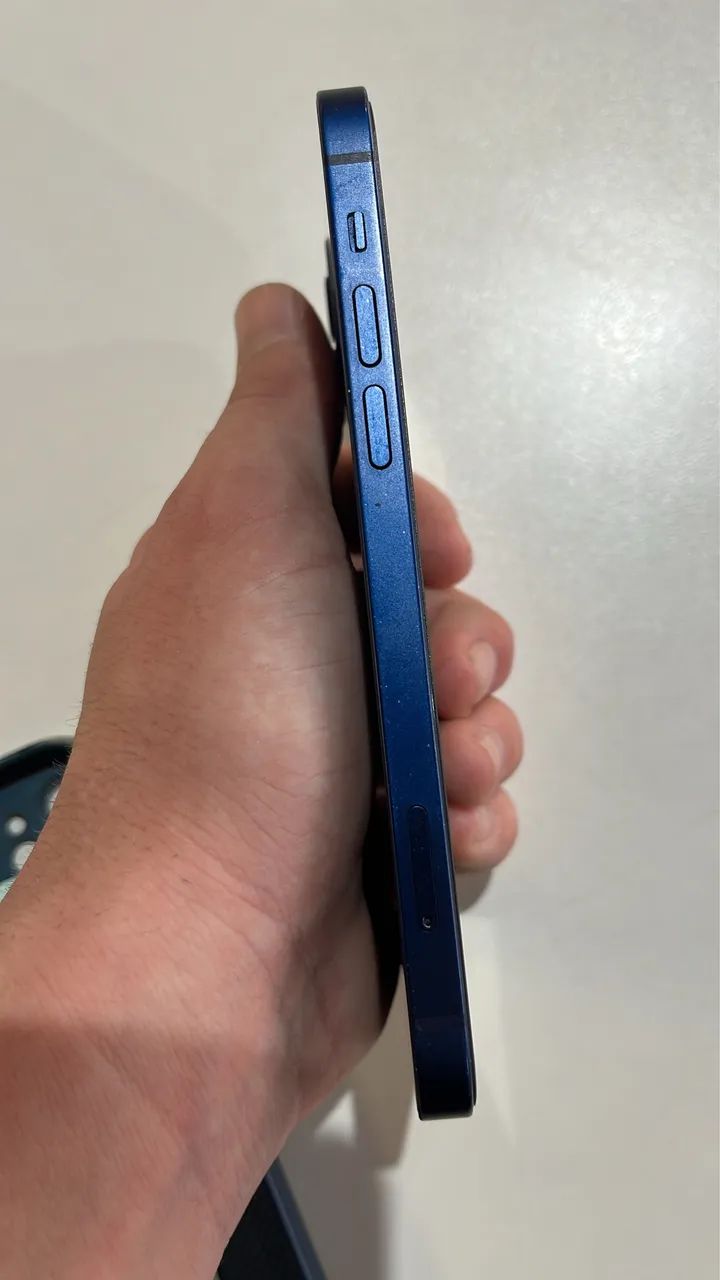 Vendo iPhone 12 azul  - Foto 4