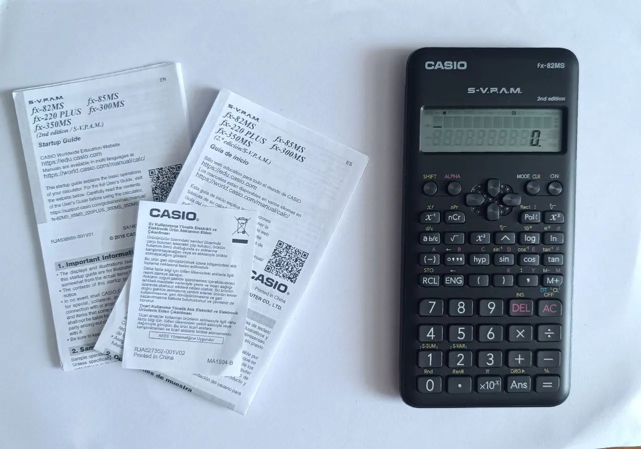 Calculadora Científica Casio fx-82MS 2nd Edition - Na Caixa (Original) - Foto 2