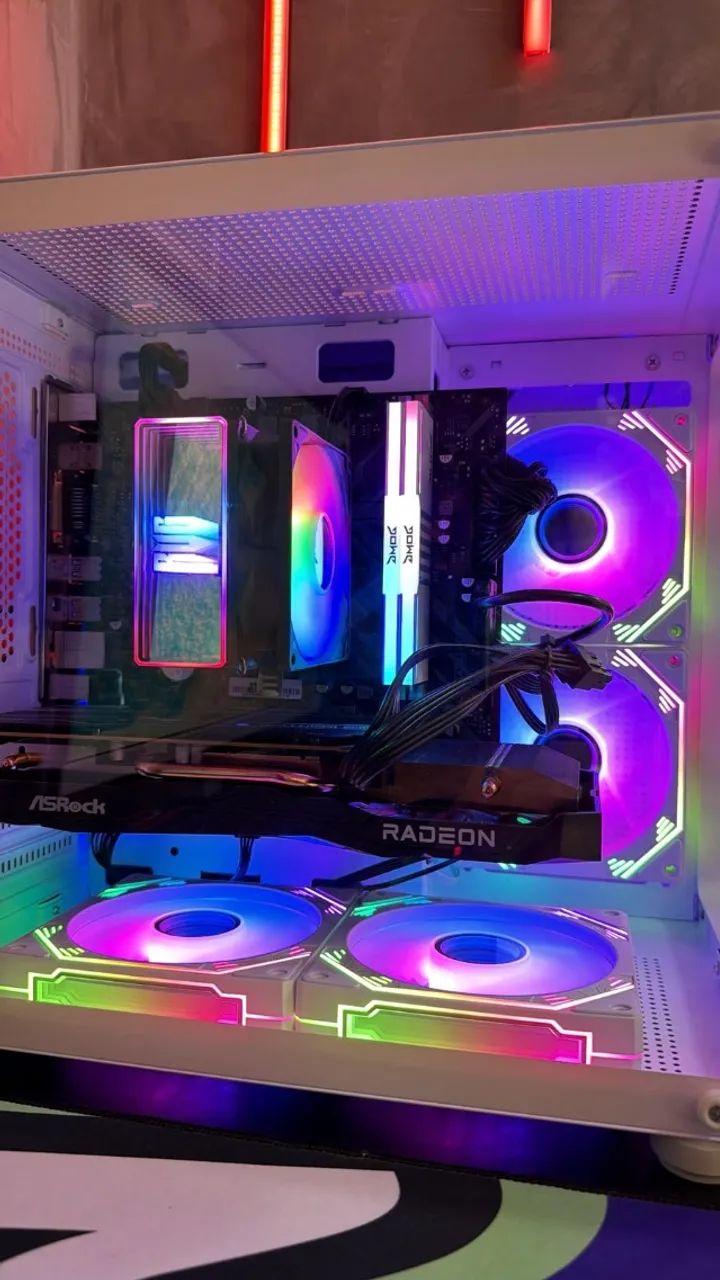 PC Gamer Ryzen 5 5500 + RX 7600 8GB - Foto 2