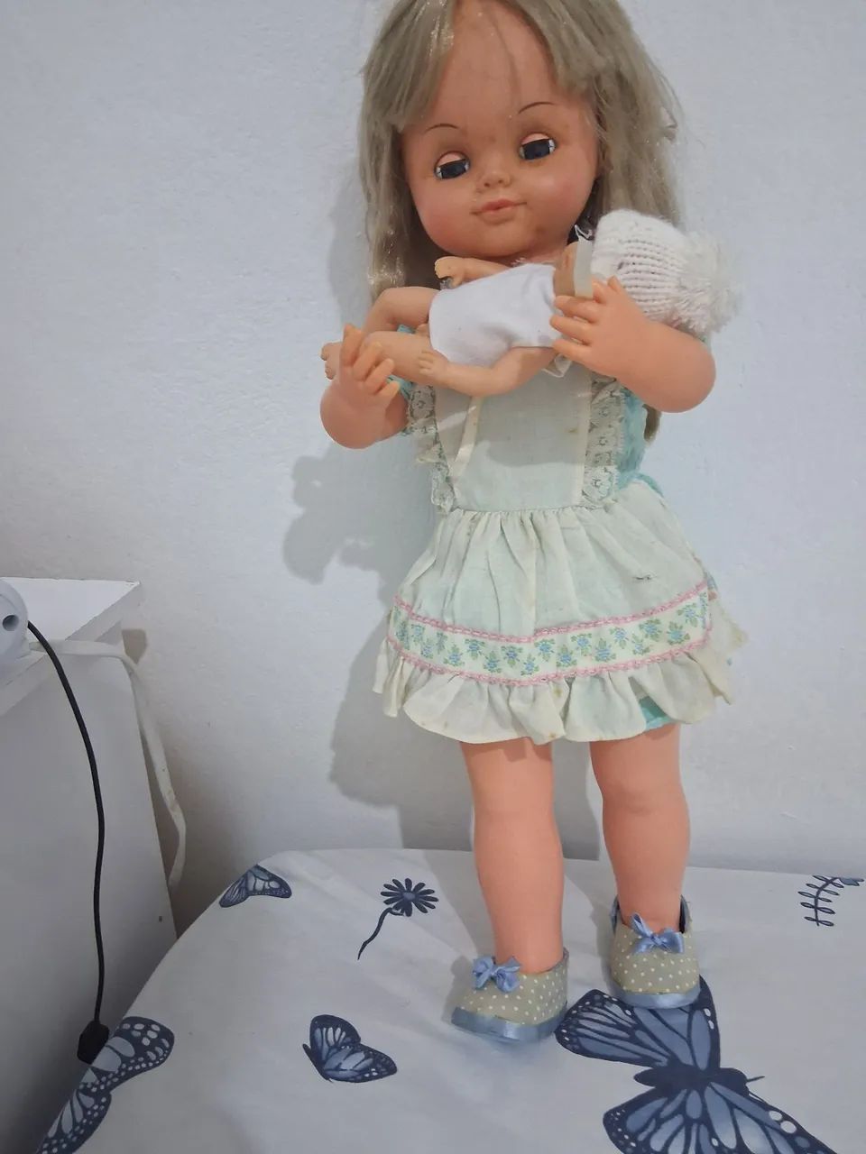 Boneca Mãezinha Estrela Original - Funcionando+ Bebê - Foto 3