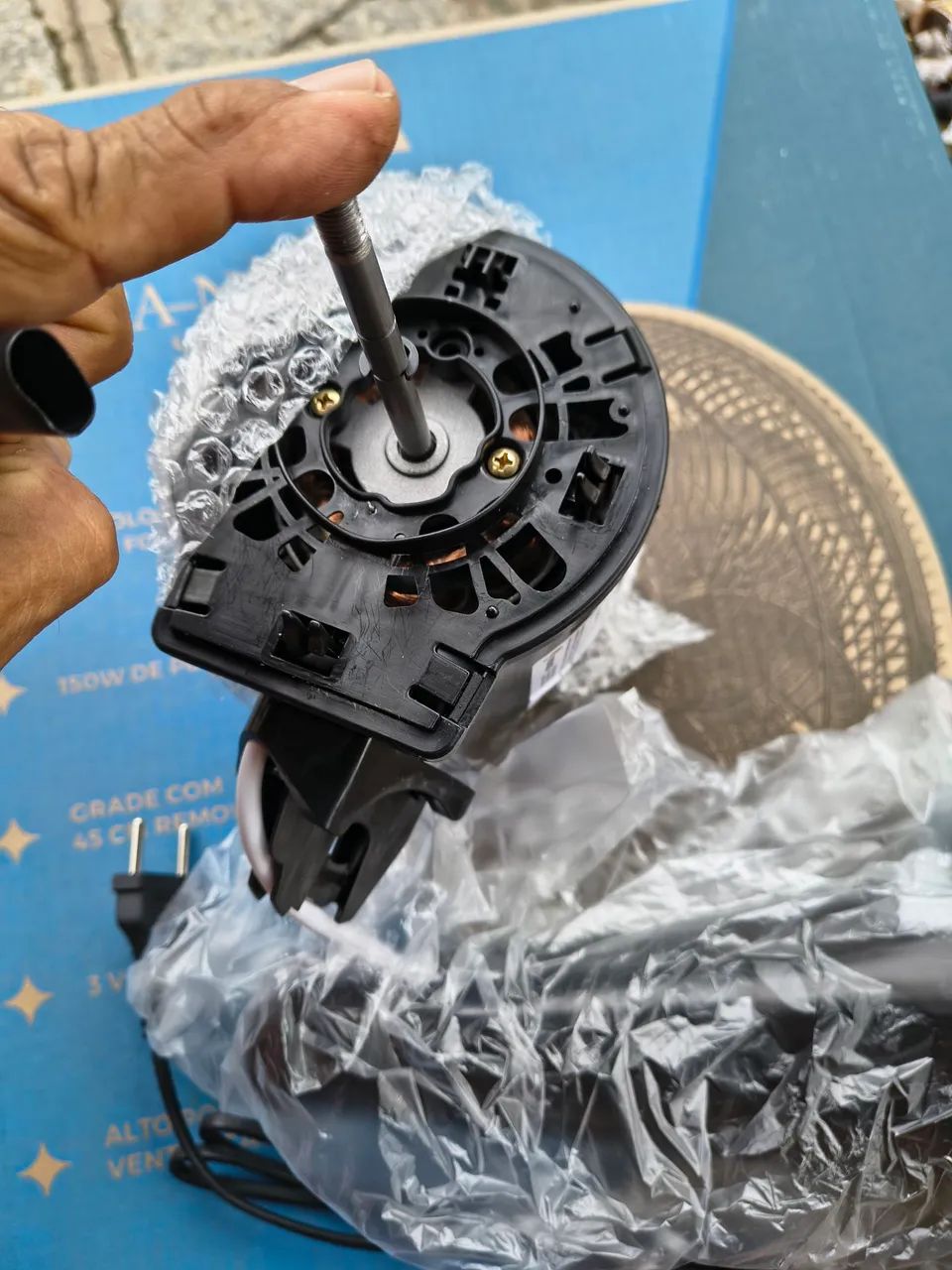 Motor do ventilador Britânia 40 cm