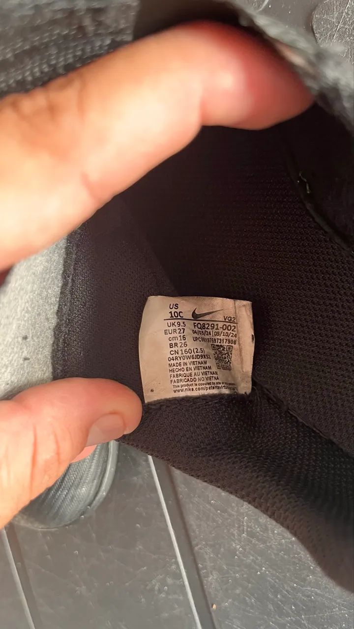 Chuteira infantil Nike - n° 26