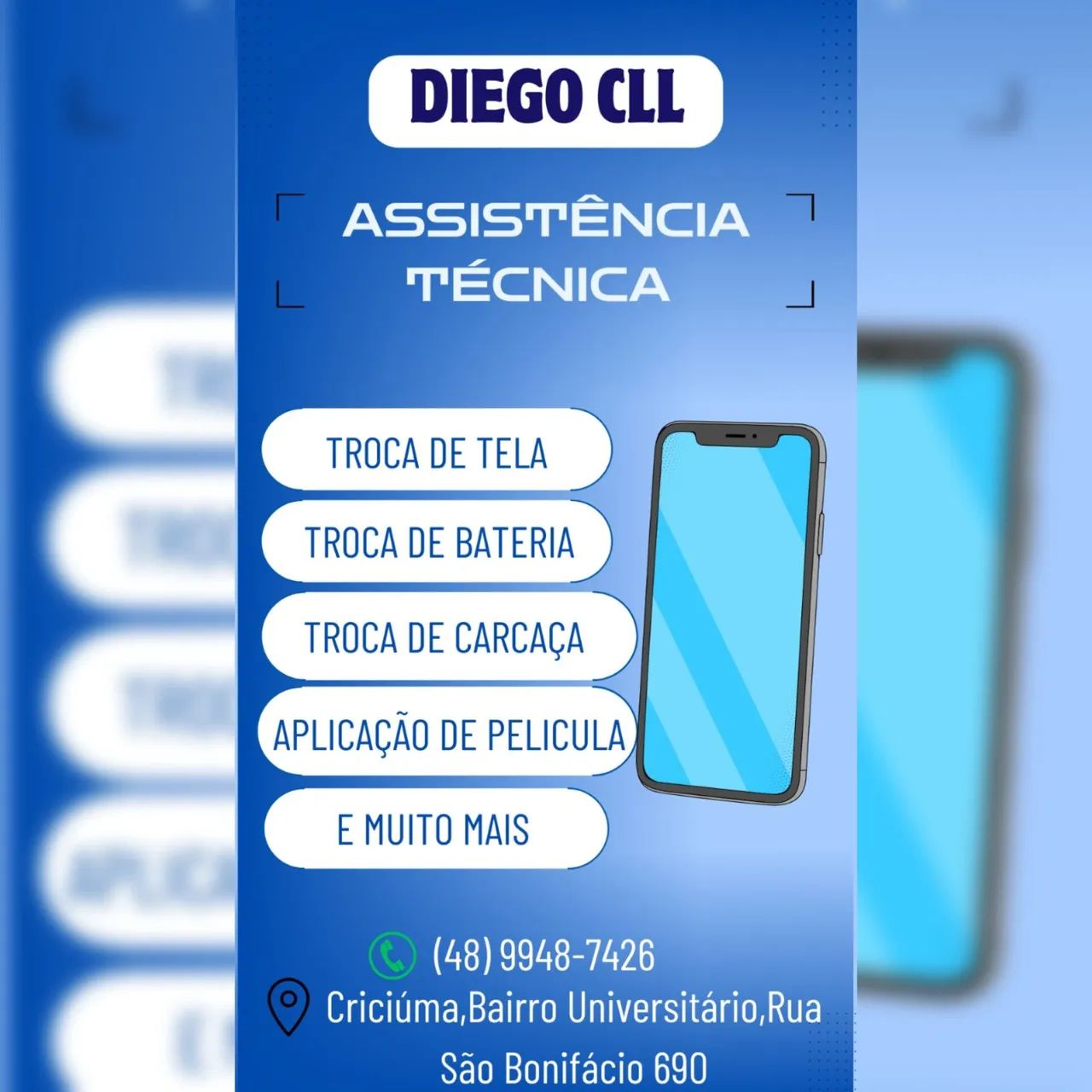 Conserto de celular 