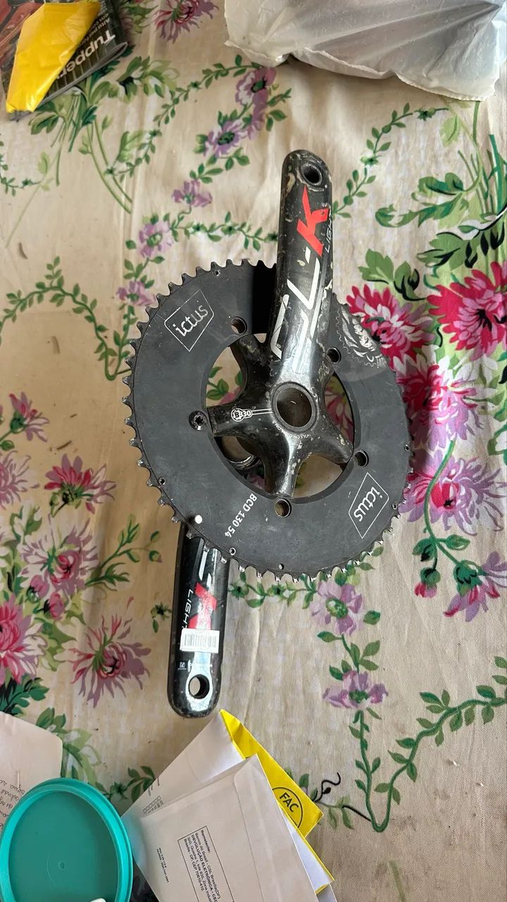 Pe de vela de carbono FSA  - Foto 2