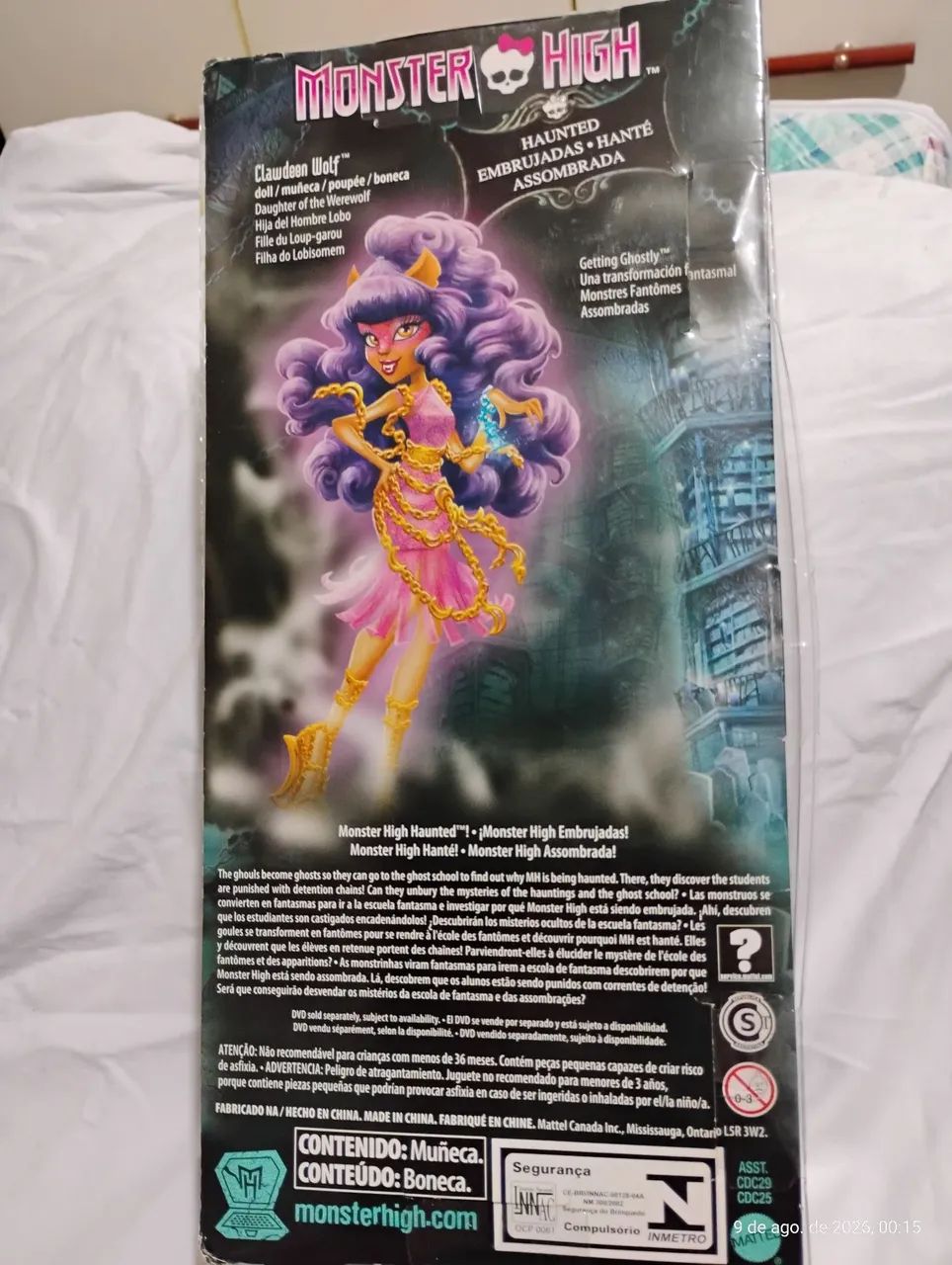 Clawdeen Wolf Haunted na caixa fechada - Foto 4