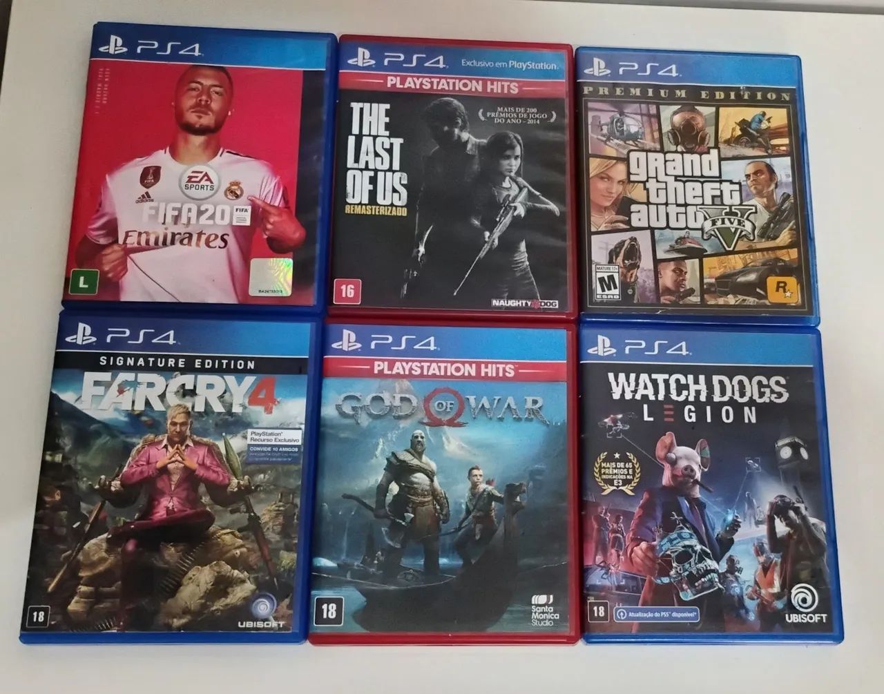 JOGOS DE PS4 