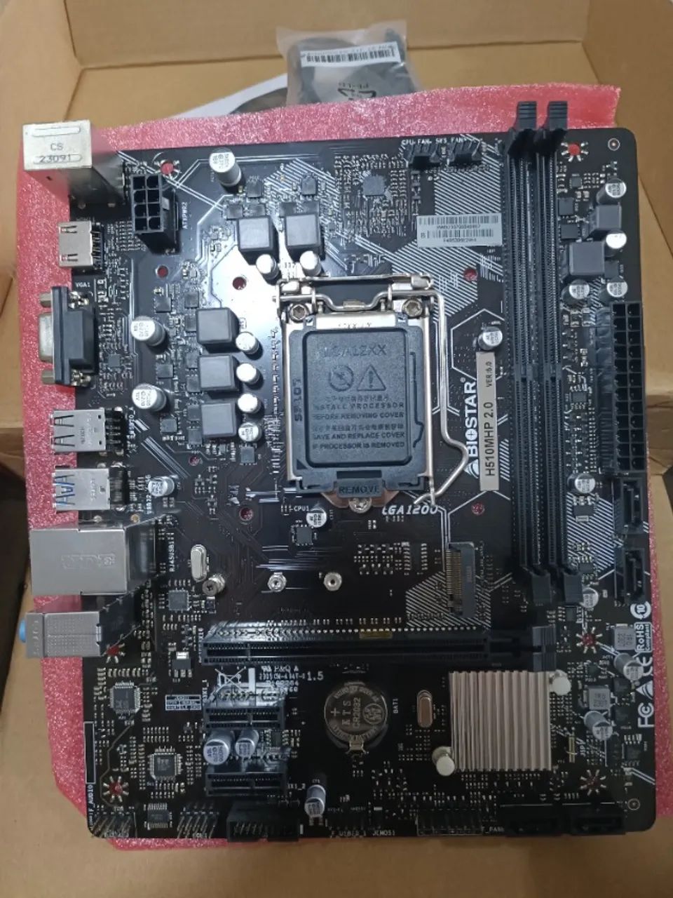 Placa mãe BioStar H510M (Intel 10º e 11º)