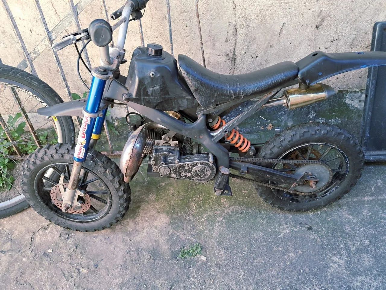 Mini moto Cross 49cc ac troca