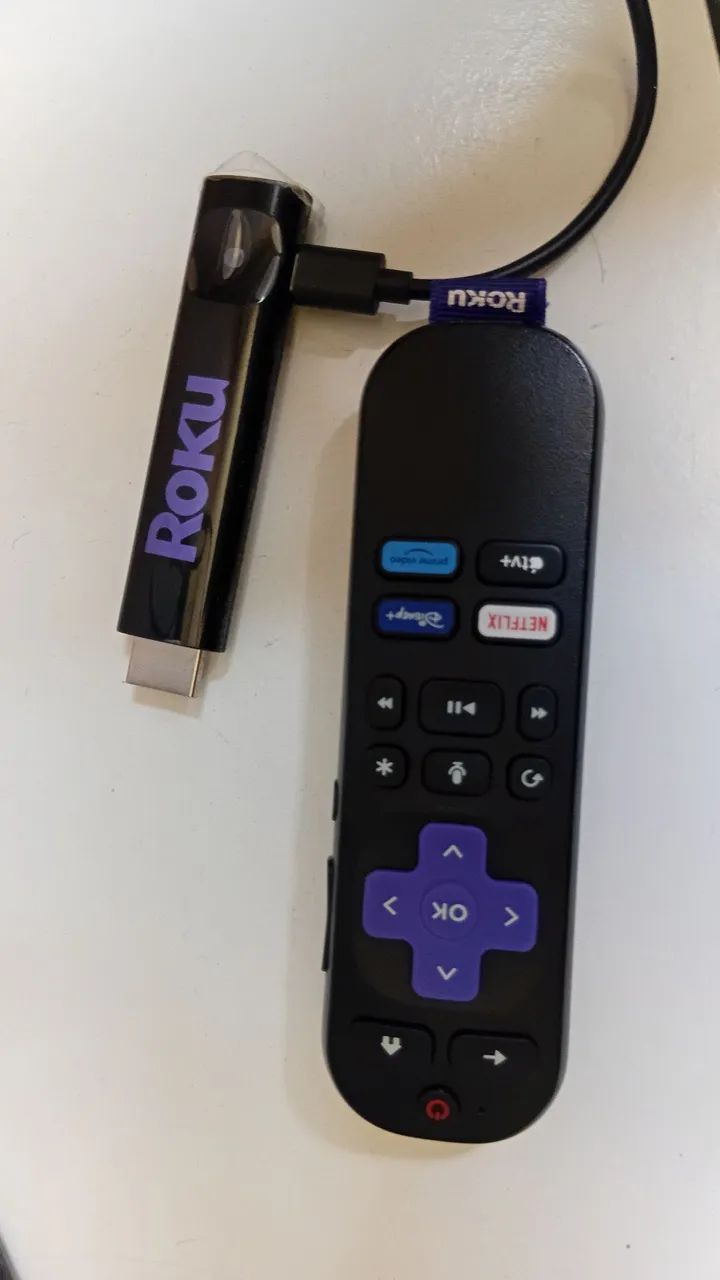 Tv Samsung 40 pol + Roku - Foto 3