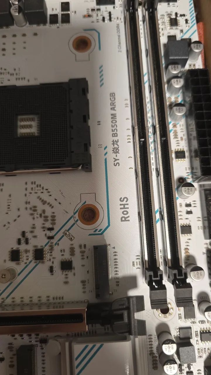 B550 argb soyo branca - Foto 4