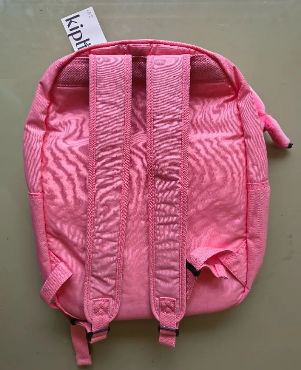 Mochila seoul Kipling rosa  - Foto 4