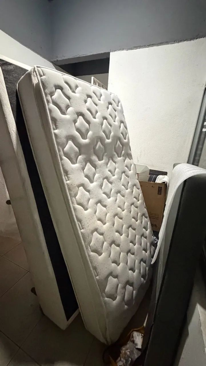 Cama de solteiro com cabeceira - Foto 2