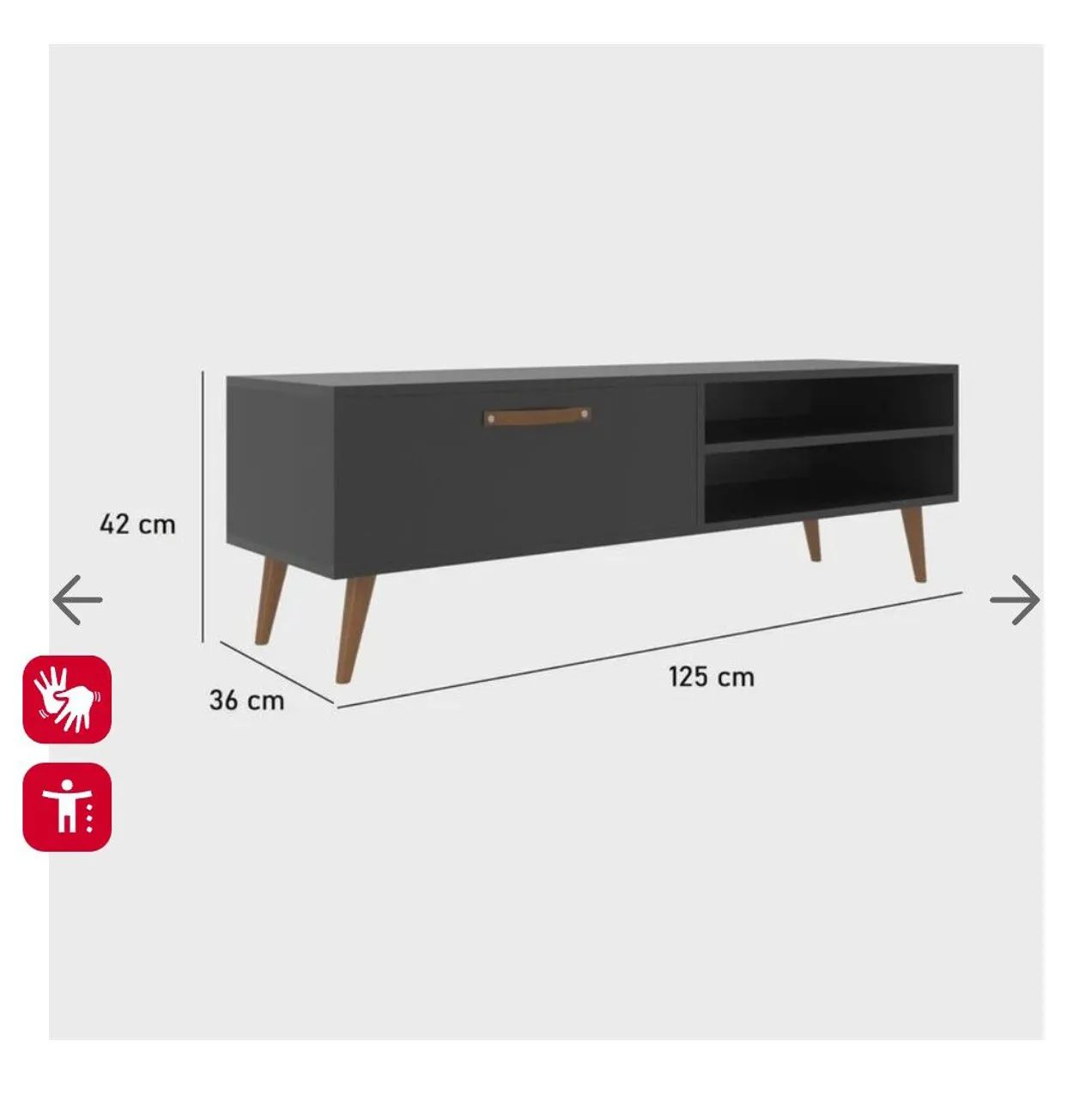 Vendo raque e base para cama  - Foto 2