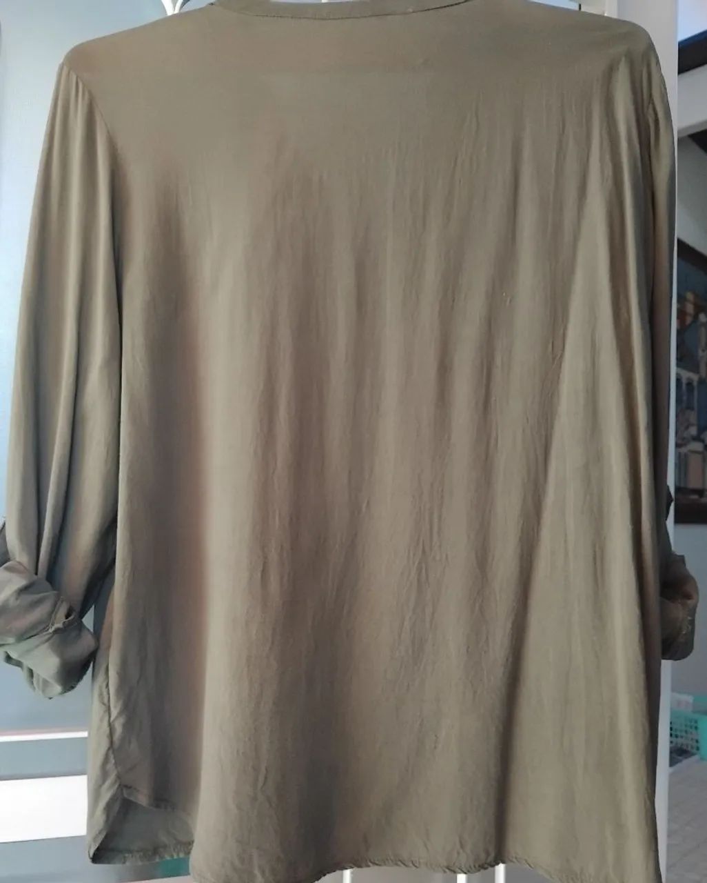 Camisão Verde Musgo M - Foto 4