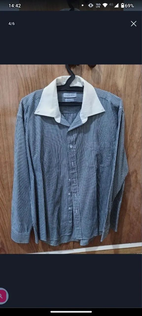 Camisa social companhia do terno