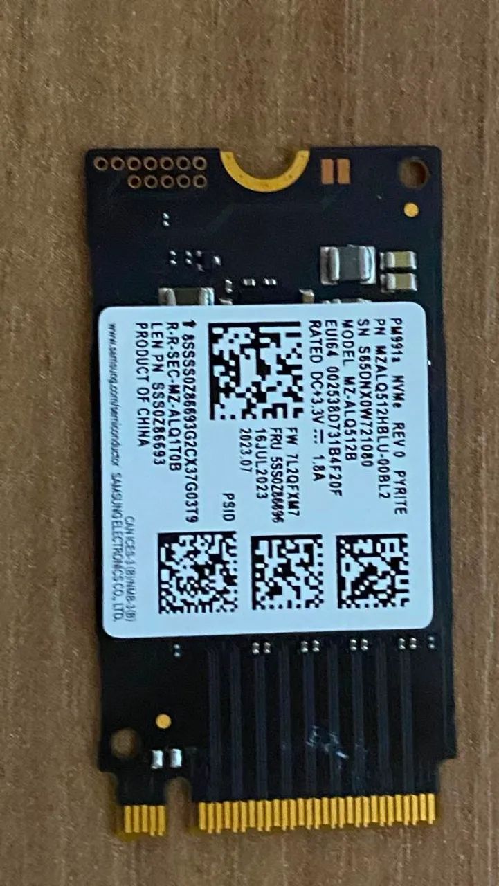 SSD Samsung NMVE - Foto 2