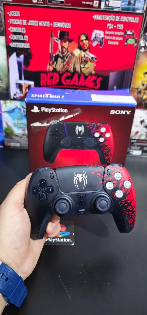 CONTROLE HOMEN ARANHA PS5 