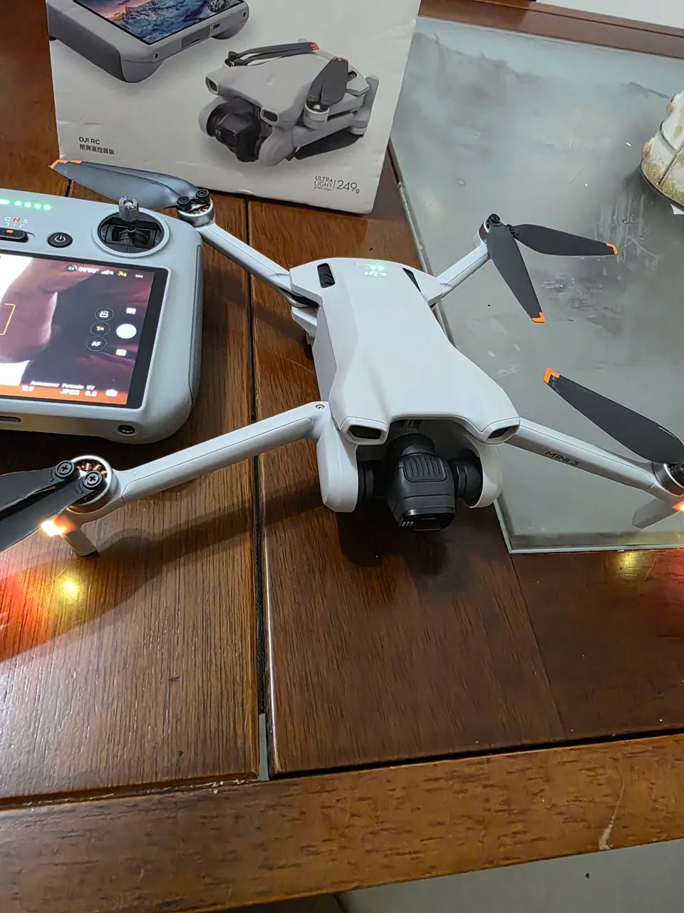 Drone DJI 3 mini usado uma vez  - Foto 4