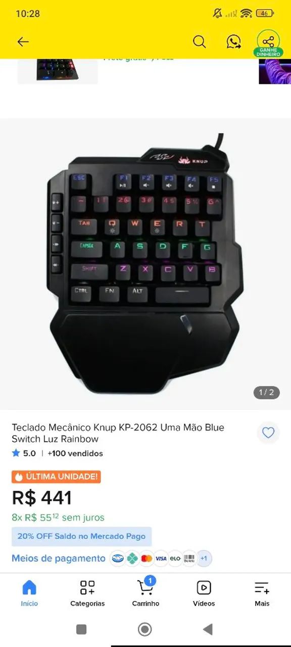 Teclado mecânico - Foto 4
