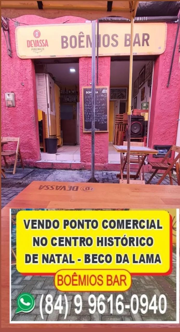 Vendo ponto comercial no centro de Natal 