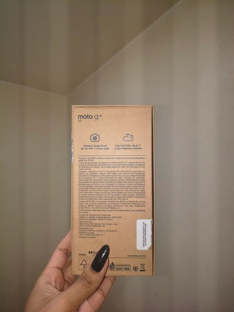 Celular Moto G 35 5g 256 GB  - Foto 5