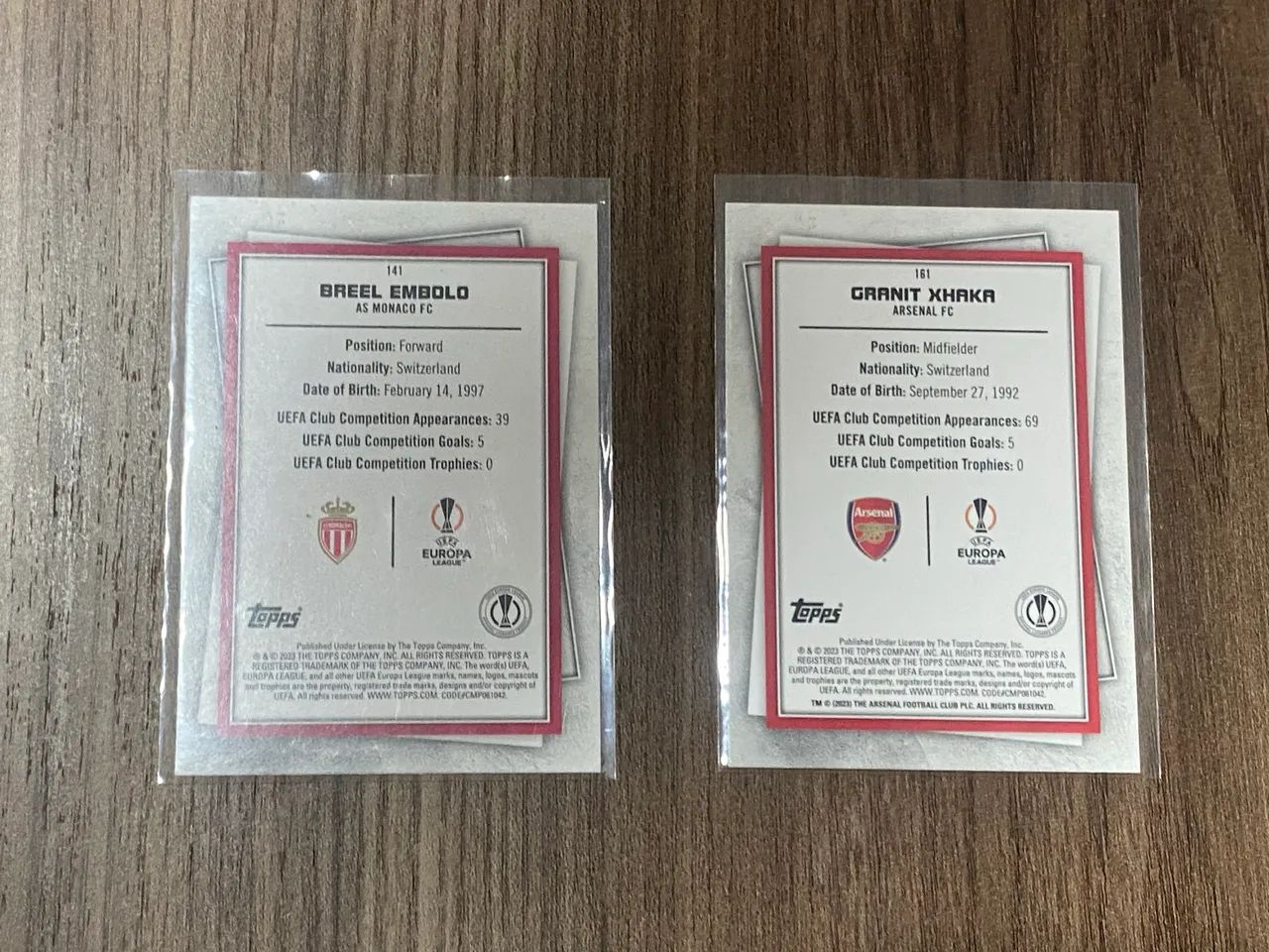 Lote com 3 Cards Incomuns da coleção Topps Superstars 22/23 - Foto 3