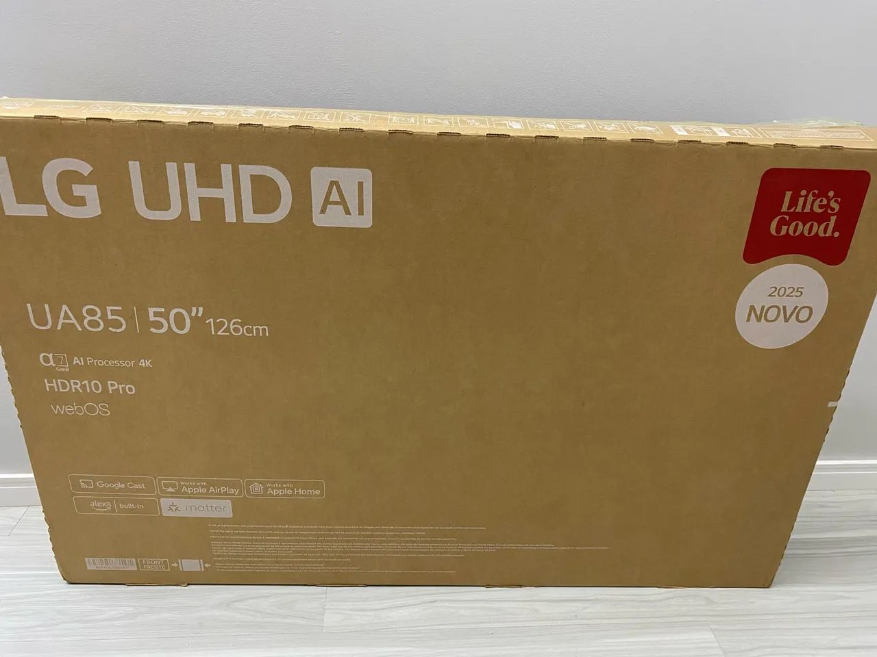 TV 50 polegadas LG - Smart TV