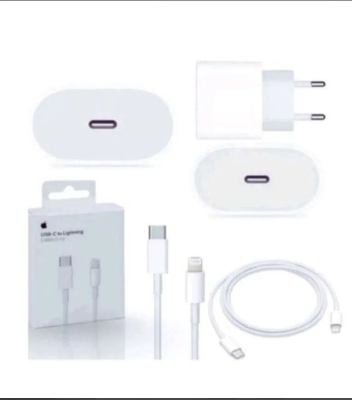 Carregador para iphone ( Fonte + Cabo ) 