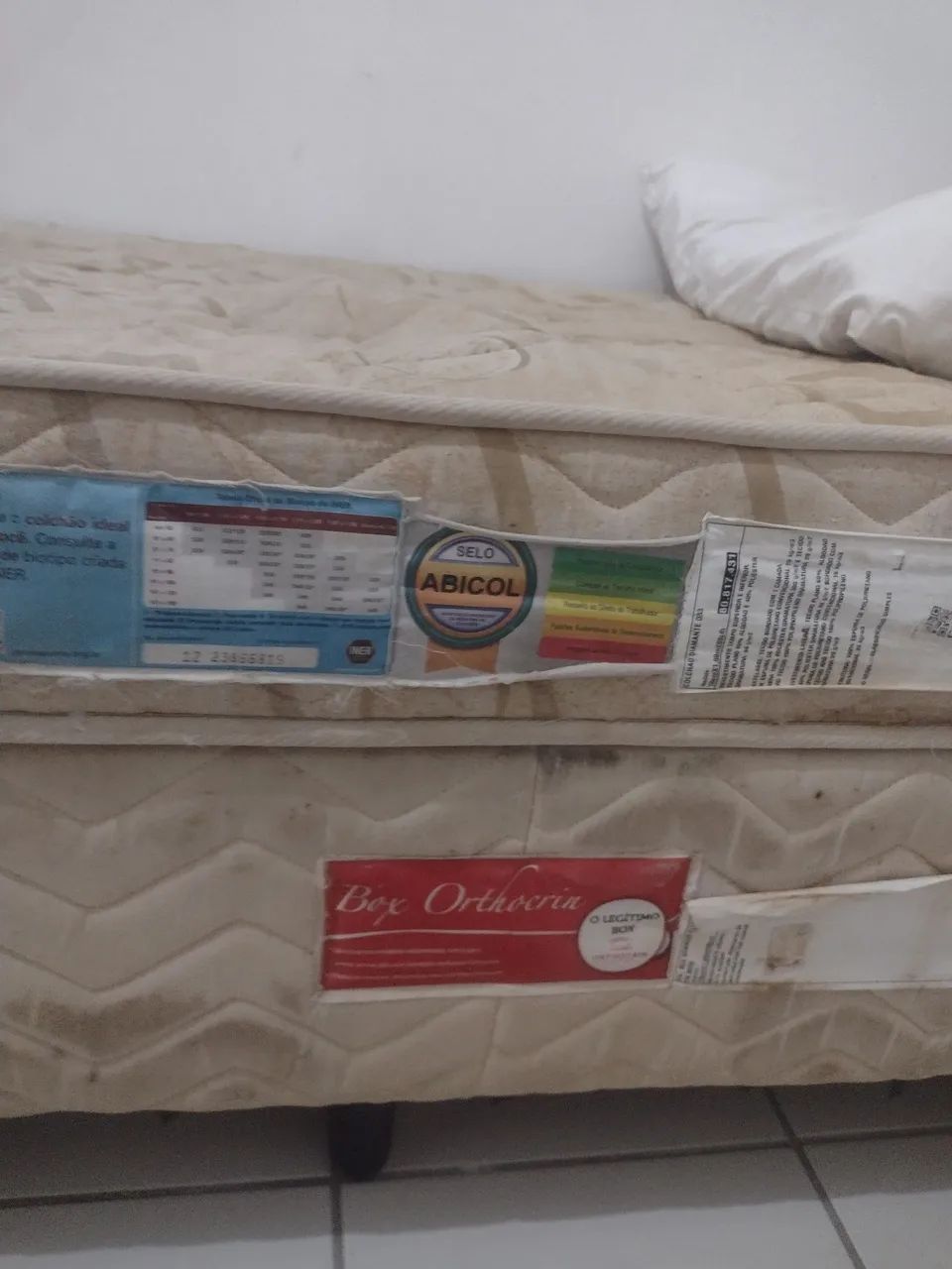 Cama box solteiro Base+Colchao - Foto 2