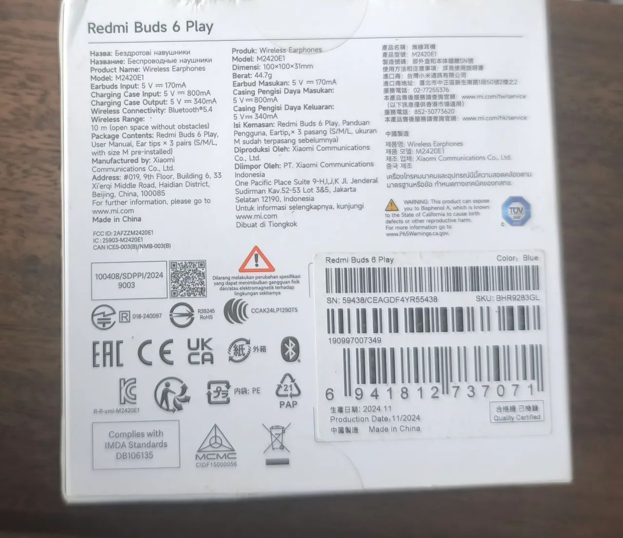 Redmi Buds 6 Play  - Foto 2