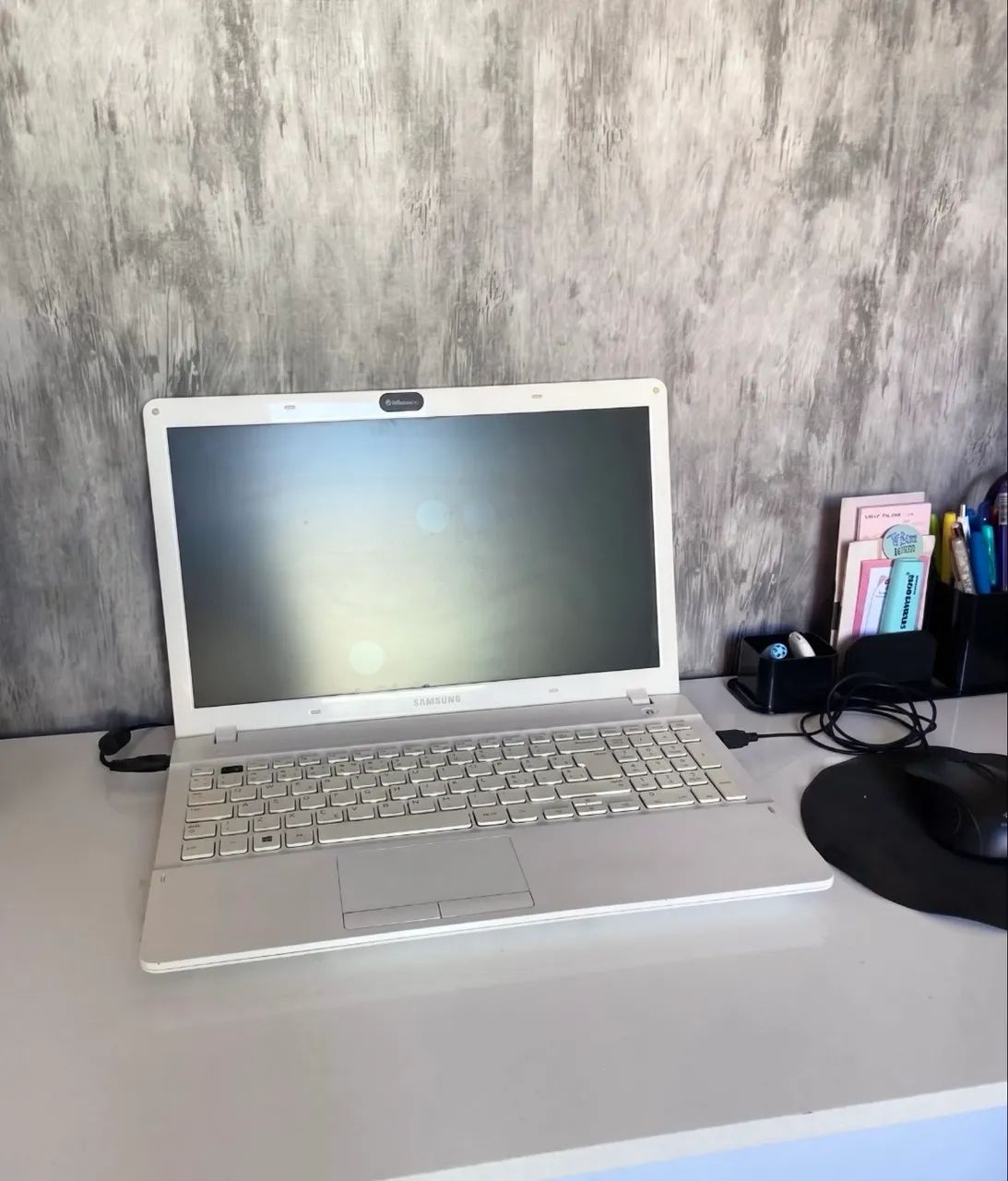 Notebook Samsung NP270E5 branco  - Foto 3