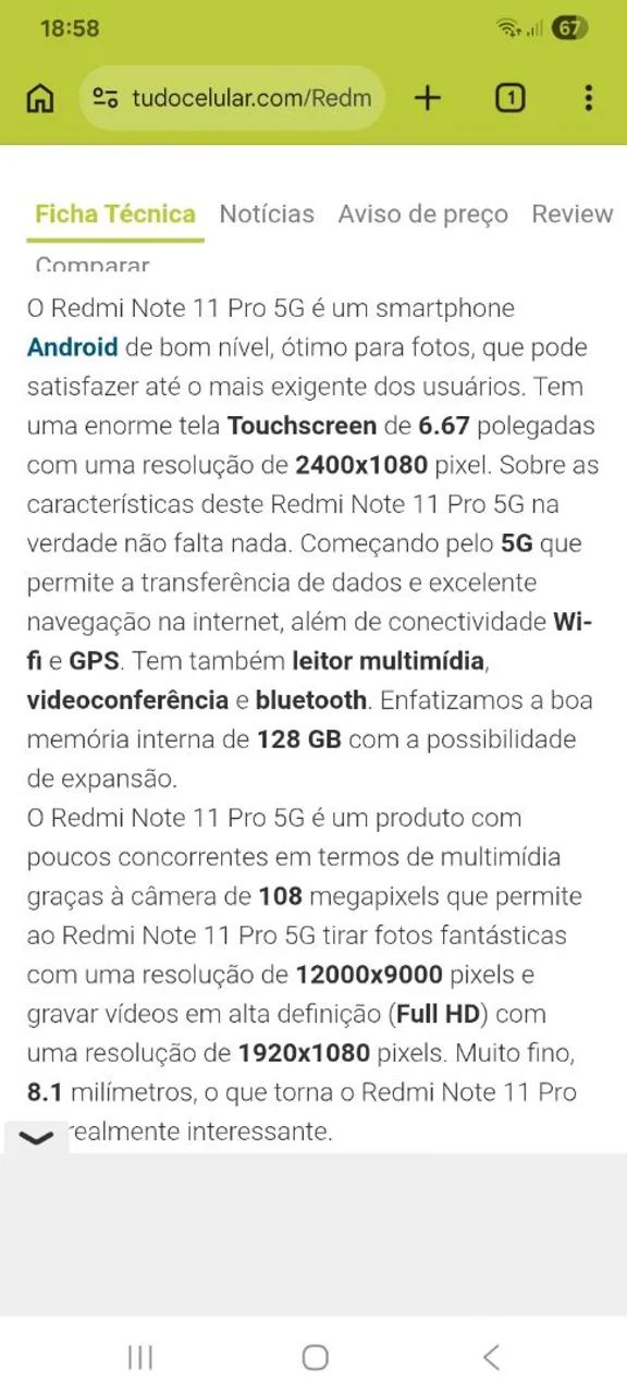 Vendo celular redmix note 11 pro  - Foto 3