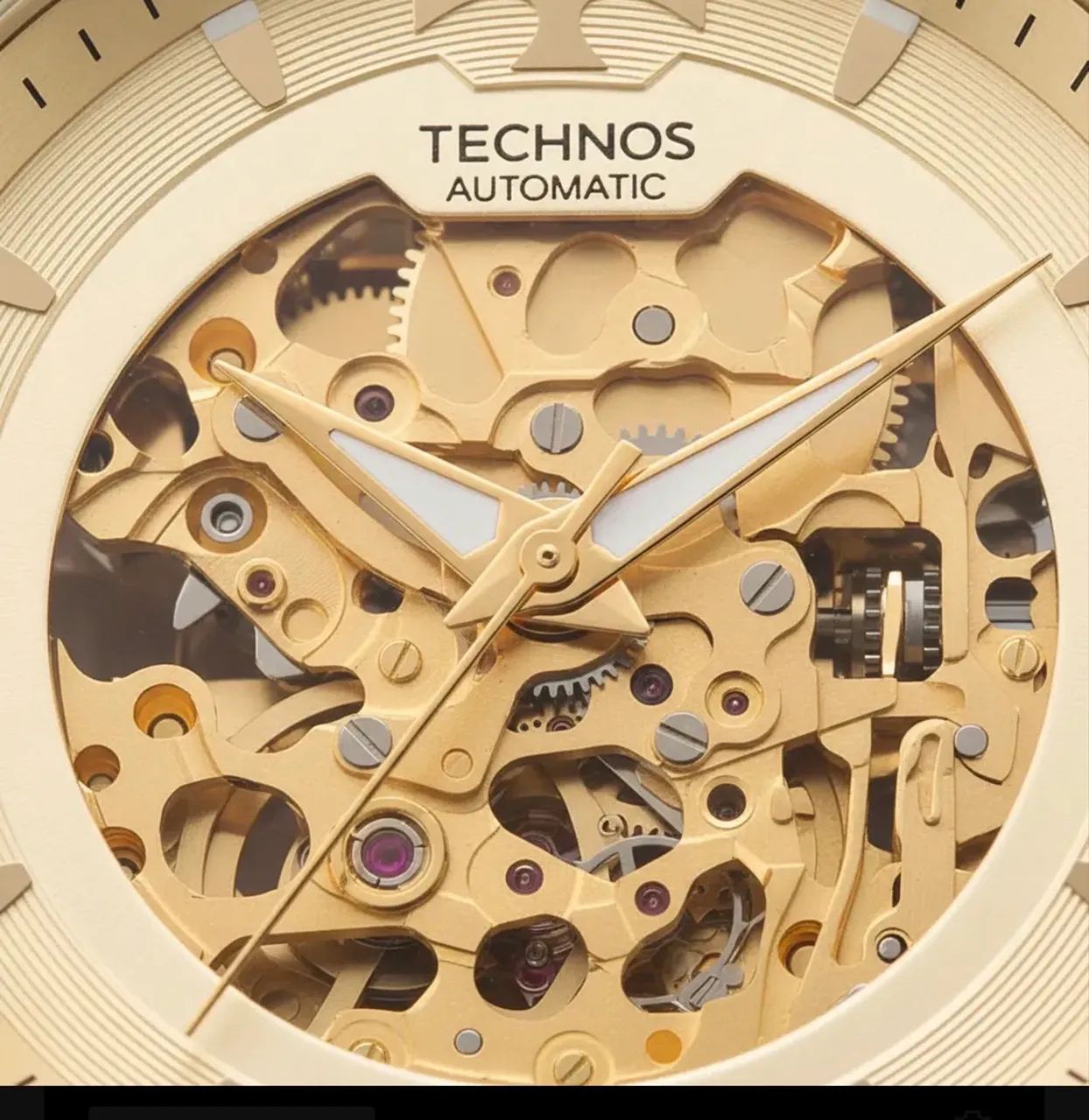 Relógio Technos Automático Skeleton (1 ano de garantia) - Foto 2