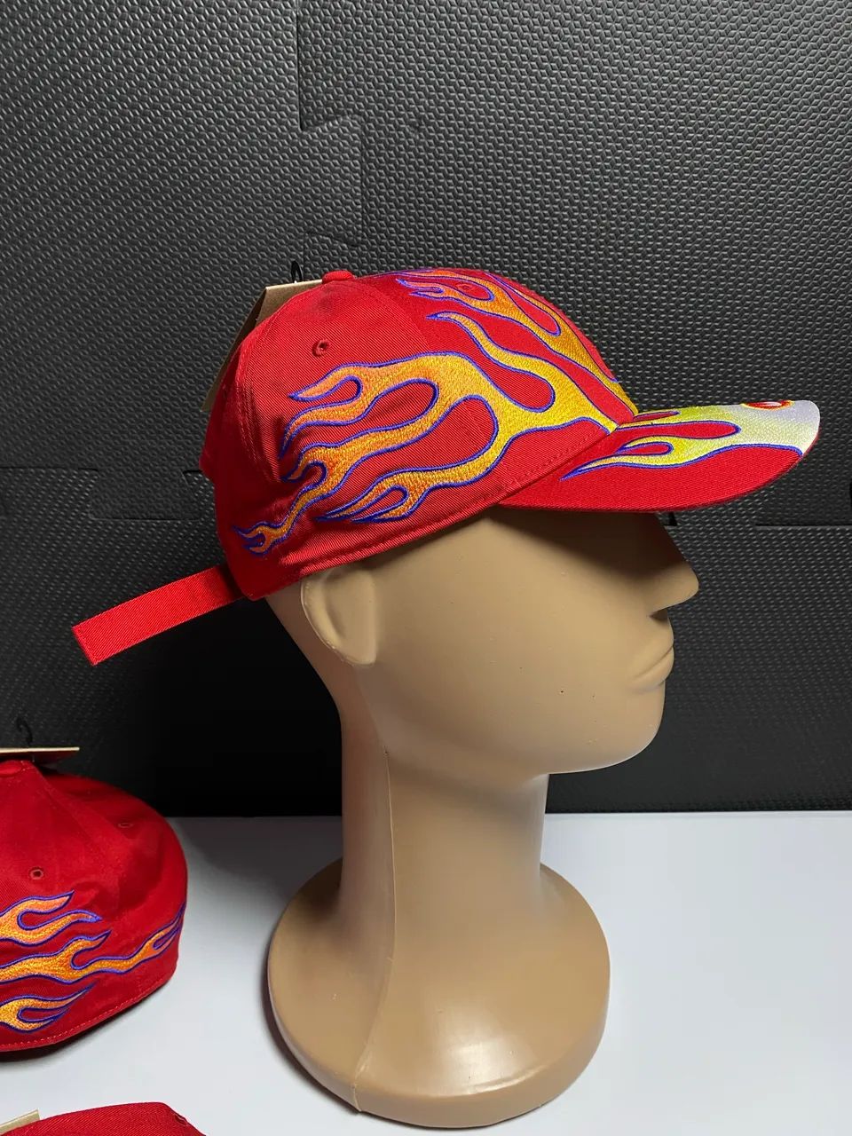 Boné Nike Structured OG Flame Club Gym Red - Foto 2