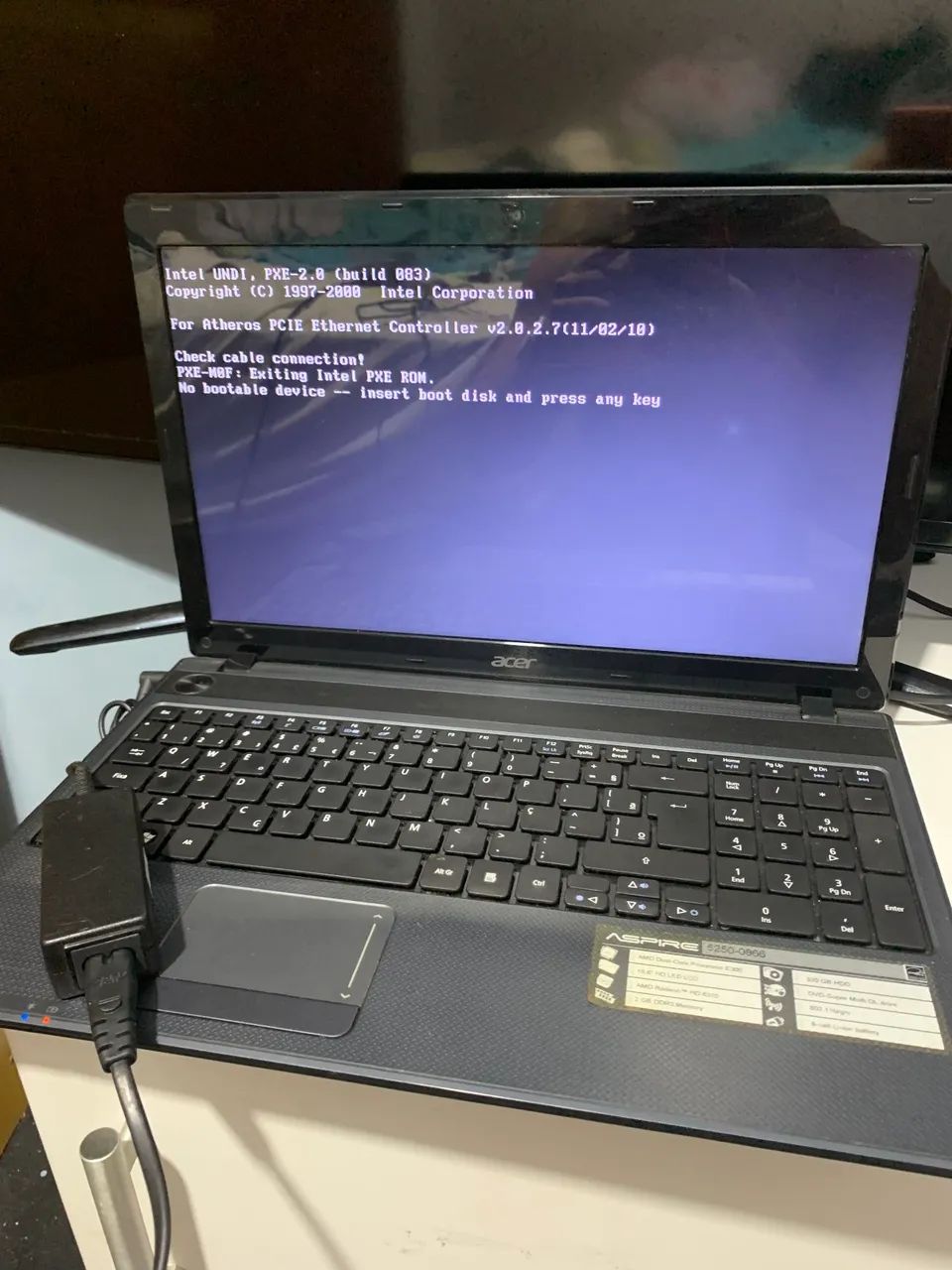Notebook Acer Aspire pra Peças  - Foto 2