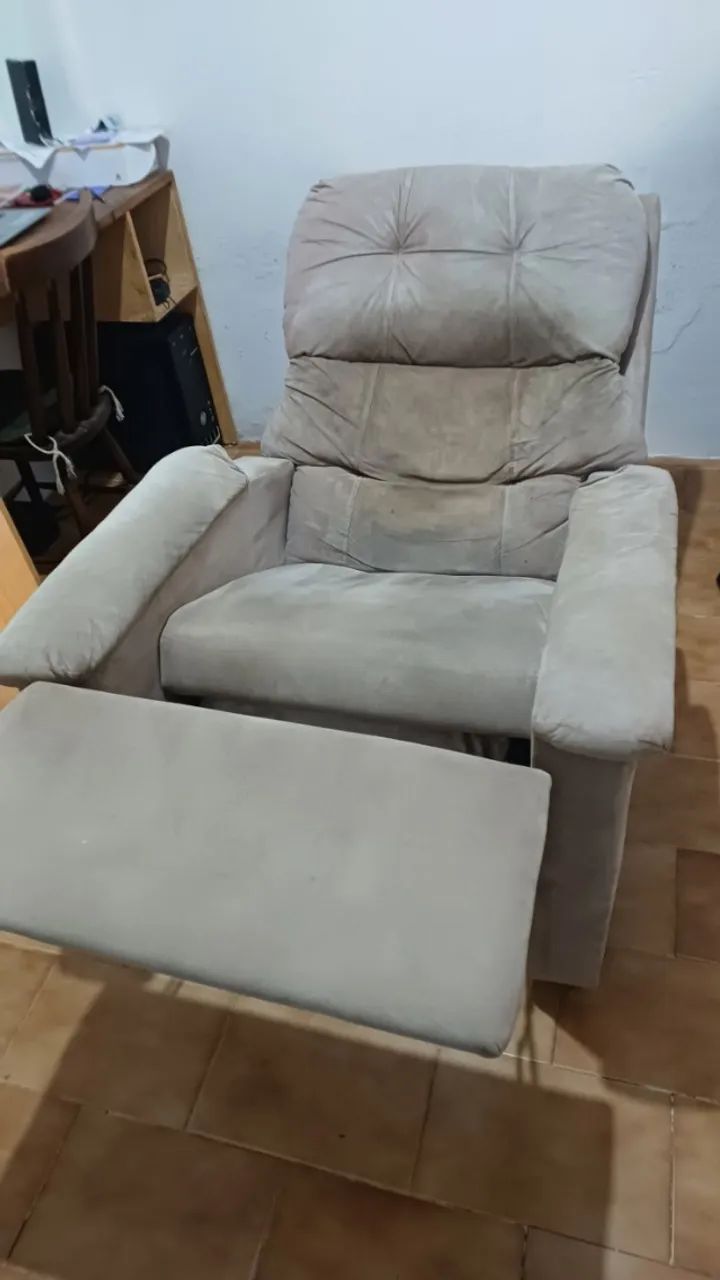 Poltrona reclinável 3 posições