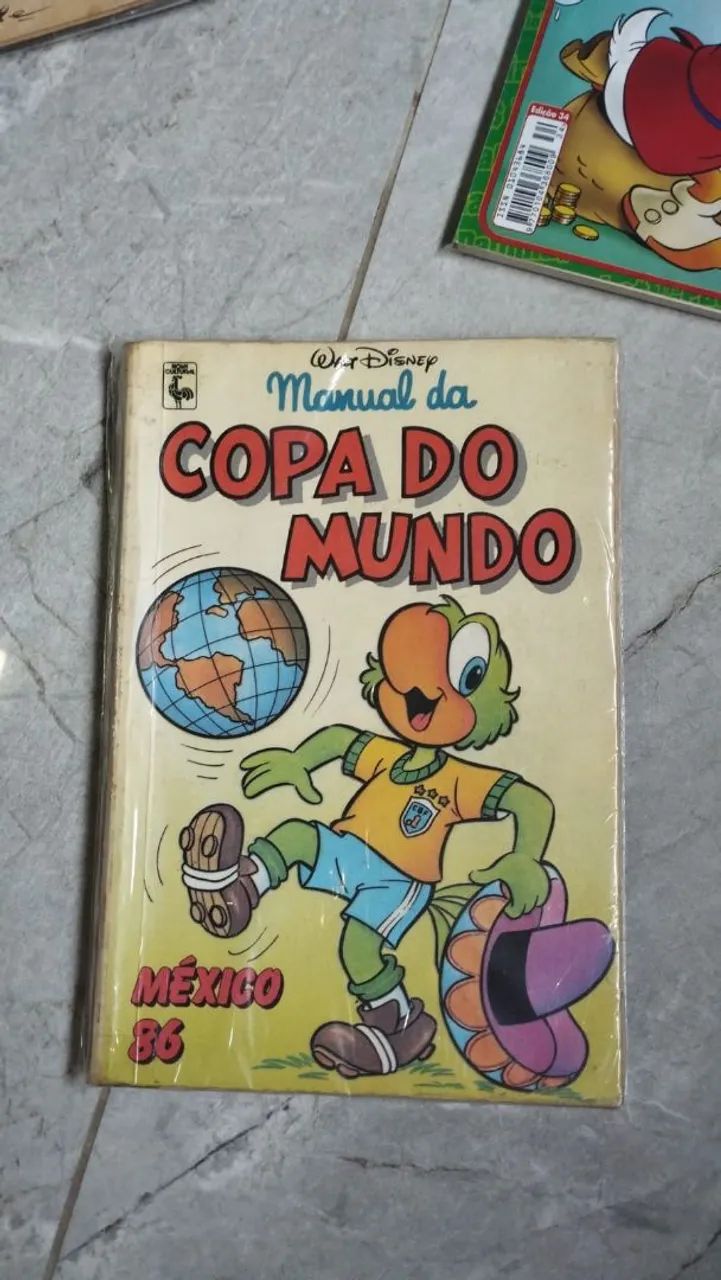 Manual da copa do mundo 86 - Zé Carioca 