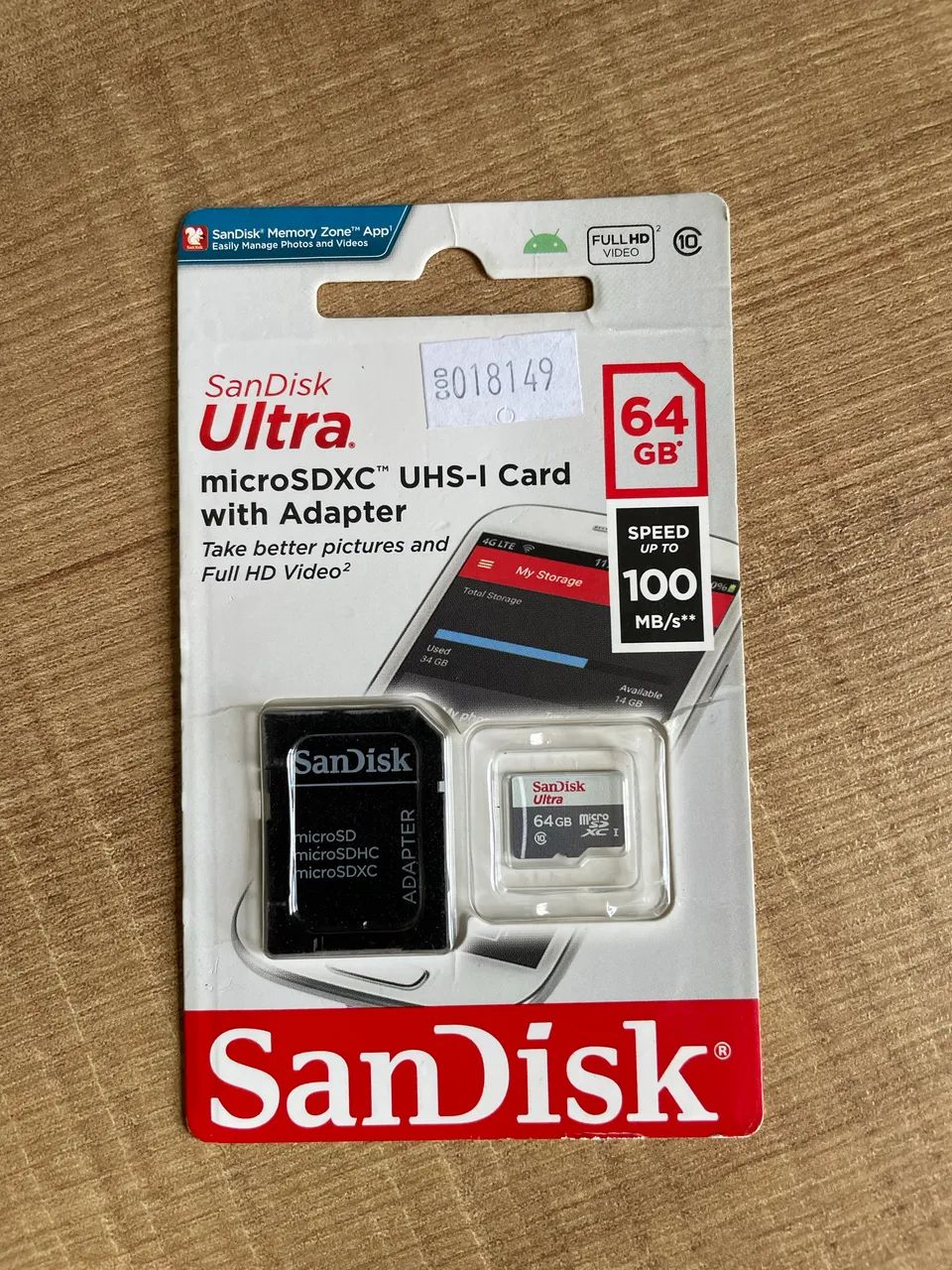 Micro SD Sandisk ULTRA 64GB